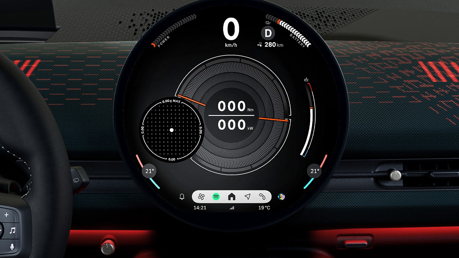 Täiselektriline MINI Aceman – Digitaalne kogemus – Režiim 01